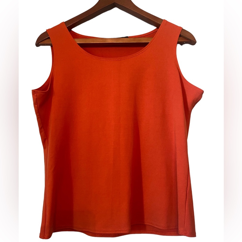 Elementz Burnt Orange Sleeveless Top